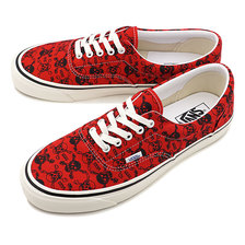 VANS ANAHEIM FACTORY ERA 95 DX OG SKULLS/OG RED/OG BLACK VN0A2RR1X7Z画像