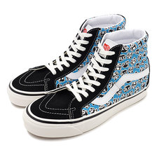 VANS ANAHEIM FACTORY SK8-HI 38 DX OG PANDAS/OG BLACK/OG BLUE VN0A38GFXHI画像