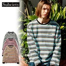 Subciety MULTI BORDER L/S 103-44555画像