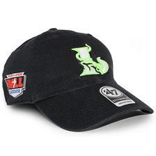 '47 Brand NEW YORK LIZARDS CLEAN UP CAP BLACK MLL-RGWSD06GWS-BKA画像