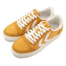 hummel SLIMMER STADIL CANVAS LOW MUSTARD HM208051-0360画像