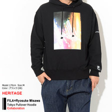 FILA &times; Ryosuke Misawa Tokyo Pullover Hoodie FM9844画像