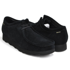 Clarks WALLABEE GTX BLACK SUEDE 26149449画像
