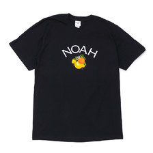 Noah 20SS CITRUS CORE LOGO TEE BLACK画像