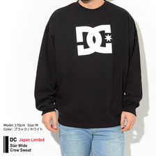 DC Star Wide Crew Sweat Japan Limited 5120J093画像