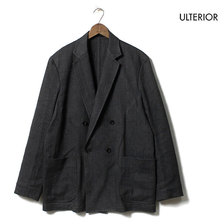 ULTERIOR AJIRO INDIGO BASKET TWILL DB JACKET ULJK02-20A19M画像