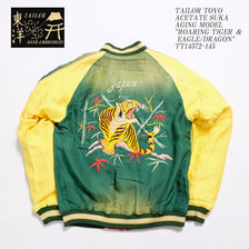 TAILOR TOYO ACETATE SUKA AGING MODEL "ROARING TIGER & EAGLE/DRAGON" TT14572-145画像
