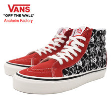 VANS Sk8-Hi 38 DX OG Skull/OG Red/OG Black Anaheim Factory VN0A38GFX7Z画像