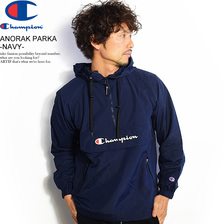 Champion ANORAK PARKA -NAVY- C3-R603画像