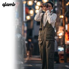 glamb × CHANCE IS ONCE RK cameraman overall GB0220-CO03画像
