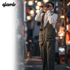 glamb &times; CHANCE IS ONCE RK cameraman overall GB0220-CO03画像