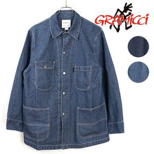GRAMICCI LIGHT DENIM COVER ALL JACKET GMJK-20S050画像