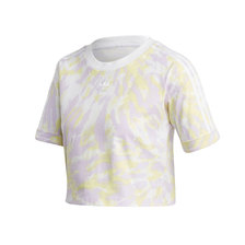 adidas CROP TOP MULTI COLOR/WHITE/PURPLE TINT/YELLOW TINT GL1974画像