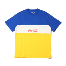 ATMOS LAB x COCA-COLA PANEL BORDER TEE YELLOW AL20S-PT02-YLW画像