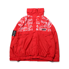 COCA-COLA &times; Columbia &times; ATMOS LAB WOLF ROAD TXT JACKET INTENSE RED PM0139-610画像