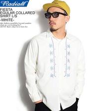 RADIALL FIESTA - REGULAR COLLARED SHIRT L/S -WHITE- RAD-20SS-SH015画像