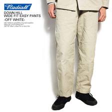 RADIALL DOWN HILL - WID FIT EASY PANTS -OFF WHITE- RAD-20SS-PT005画像