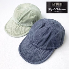 Nigel Cabourn メカニック キャップ - キャンバス + ヘリンボーン 80421366020画像