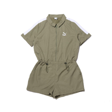 PUMA Classics Woven Jumpsuit DEEP LICHEN G 598618-90画像
