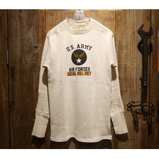 WAREHOUSE Lot 5908 4本針フライス長袖T プリント画像