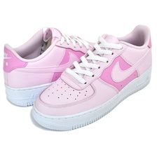 NIKE AIR FORCE 1 GS pink foam/pink foam-white CV9646-600画像