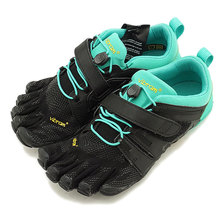 vibram FiveFingers V-Train 2.0 W BLACK/GREEN 20W7704画像