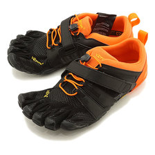 vibram FiveFingers V-Train 2.0 M BLACK/ORANGE 20M7704画像