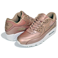 NIKE WMNS AIR MAX 90 PREMIUM mtlc red bronze 896497-902画像