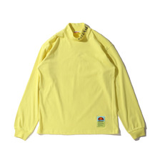 ellesse L/S COLORFUL CREW PASTEL YELLOW EH10151画像