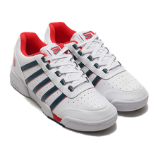 K-SWISS GSTAAD '86 WHITE/STARGAZER/HIGH RISKRED 06602-941画像