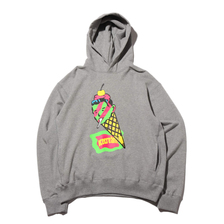 Billionaire Boys Club CONE MAN SIDE POCKET HOODIE GREY 201K004画像