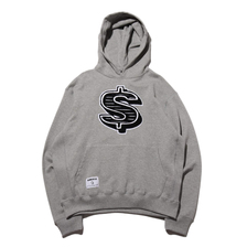 Billionaire Boys Club DOLLAR CHENILL PATCH HOODIE GREY 201K001画像