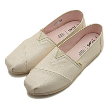 TOMS W Classic ALPARGATA Ivory Glitter 10015048画像
