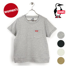 CHUMS W Keystone S/S Pocket Crew Top CH10-1260画像