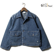 orslow US ARMY SHORT DENIM JACKET USED WITH PAINT 03-6130-P95画像