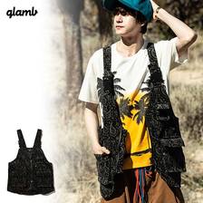 glamb Paisley fishing vest GB0220-JKT01画像