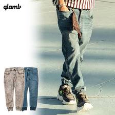 glamb Easy jogger washed denim GB0220-P07画像