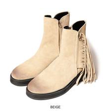 glamb Fringe boots Beige GB0220-AC05画像