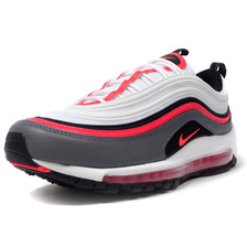 NIKE AIR MAX 97 WHITE/LASER CRIMSON/BLACK/SMOKE GREY CW5419-100画像