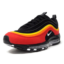 NIKE AIR MAX 97 QS BLACK/WHITE/CHILLI RED/ORANGE/SPEED YELLOW CT4525-001画像