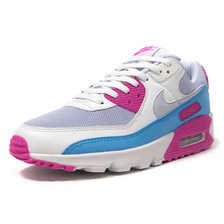 NIKE (WMNS) AIR MAX 90 "30th ANNIVERSARY" GREY/SUMMIT WHITE/PINK/BLUE CT1030-001画像