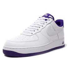 NIKE AIR FORCE 1 '07 2 WHITE/WHITE/VOLTAGE PURPLE CJ1380-100画像