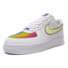 NIKE (WMNS) AIR FORCE 1 EAS "EASTER" WHITE/BARELY VOLT/HYPER BLUE/PURPLE/WASHED CORAL CW0367-10画像