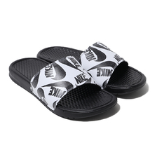 NIKE BENASSI JDI PRINT BLACK/BLACK-WHITE 631261-036画像