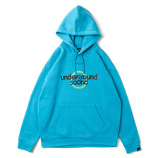 APPLEBUM Underground Sound Sweat Parka TURQUOISE画像