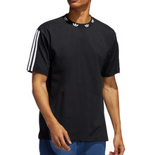 adidas Originals TREFOIL RIB TEE BLACK/WHITE FM1577/GVX61画像