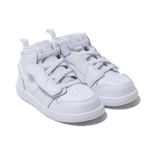 JORDAN BRAND JORDAN 1 MID ALT (TD) WHITE/WHITE-WHITE-WHITE AR6352-126画像