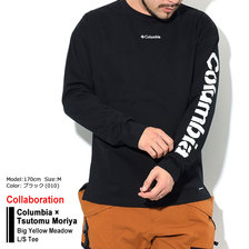Columbia &times; Tsutomu Moriya Big Yellow Meadow L/S Tee PM1881画像