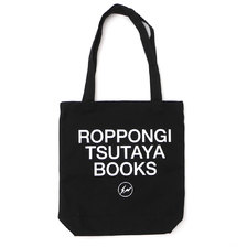 Fragment Design 六本木蔦屋書店 CANVAS TOTE BAG BLACK画像