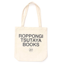 Fragment Design 六本木蔦屋書店 CANVAS TOTE BAG NATURAL画像